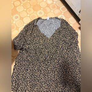 Leopard Print blouse